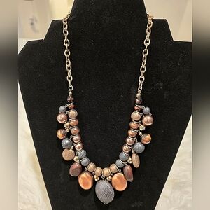 Magnificent Ethnic Stone Bead Imitation Necklace 🌴